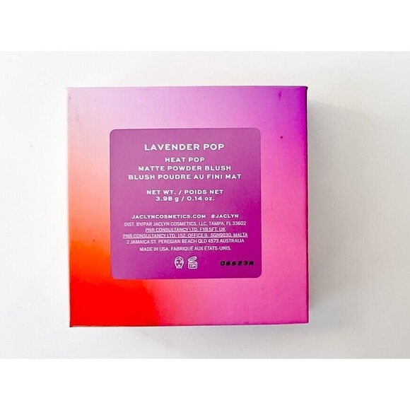 Jaclyn Cosmetics Heat Pop Matte Powder Blush Lavender Pop - Picture 3 of 3